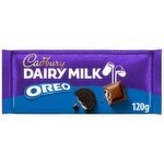 Cadbury Dairy Milk Oreo Chocolate Bar (120 g)